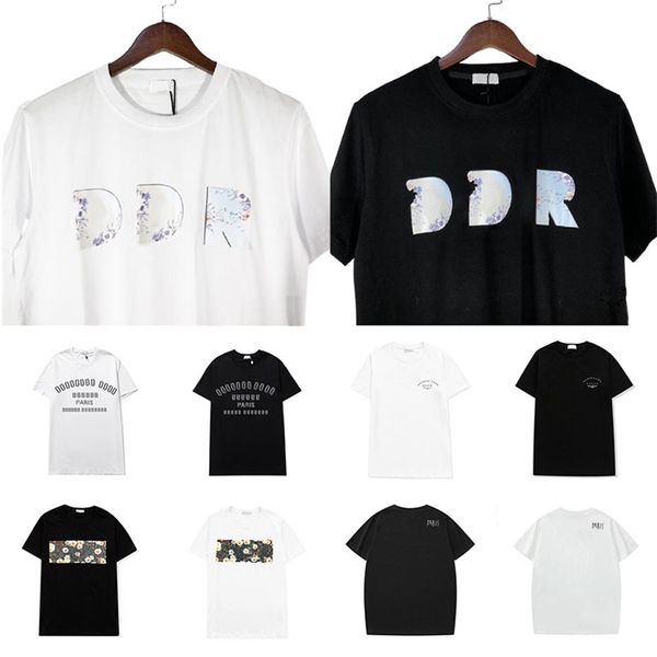 

designer summer t shirts men women short sleeve casual tee designers t-shirt high quanlity loose tees size s-3xl279d, White;black