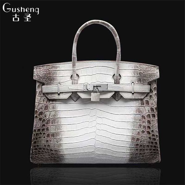 

designers handbags herme birkins bags designer thai pure crocodile leather women's himalayan aishi high-end luxury handbag 30 large cap