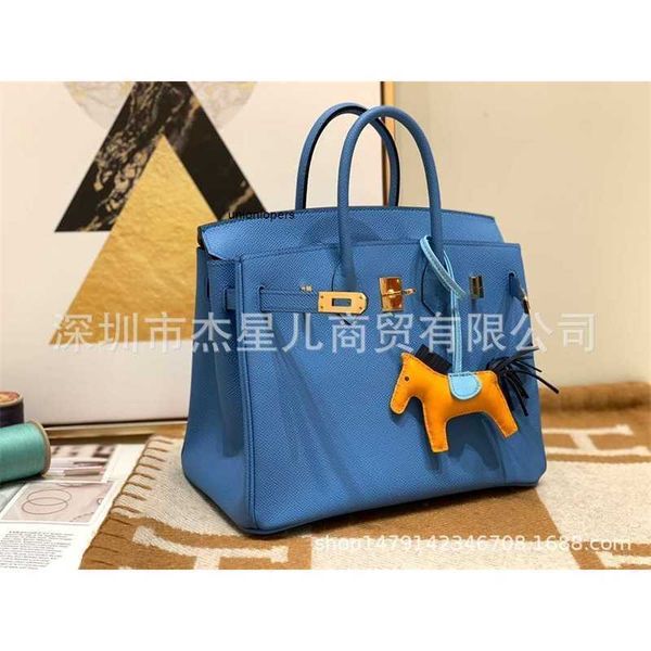 

designers handbags birkin bags once hand sewed h's portable women's bk25bk30epsom leather togo 2t paradise blue large capacity ayw