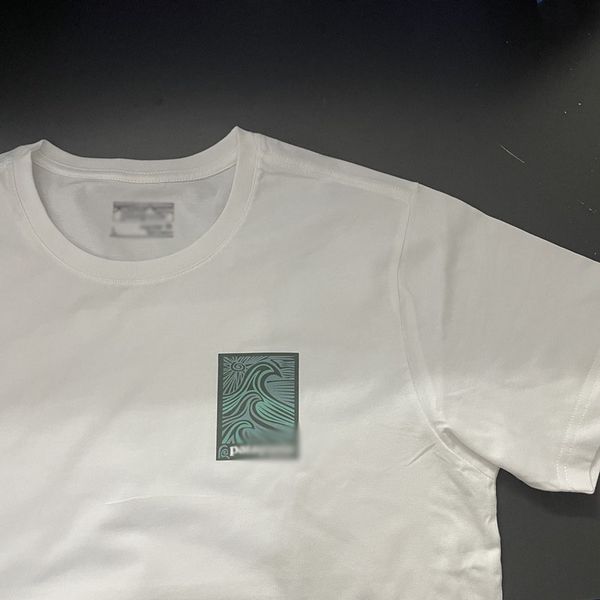 

men's t-shirts cotton short sleeved retro mountains printed short-sleeved casual wind men and women couples section t-shirt half-sleeve, White;black