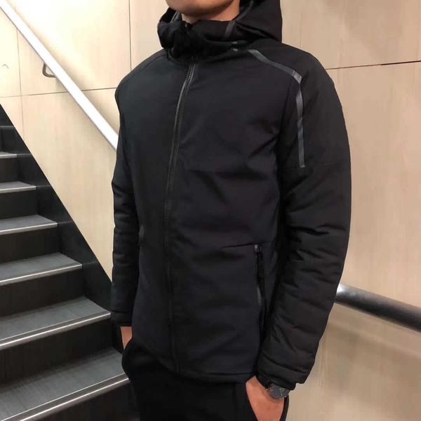 

mens jacket cottonpadded clothes winter new casual and fashionable men cottonpadded warm windproof coat brand clothing, Black;brown