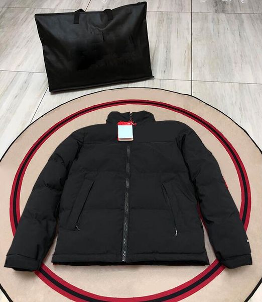 

22fw mens jackets coats parkas for men women down coat winter jacket casual windbreaker warm zipper thick streetwear 3 colors, Black;brown