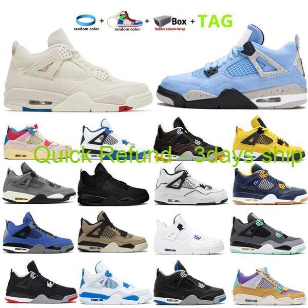 

quick refund 2022 iv 4 4s men women basketball shoes white metallic nior infrared cool grey sport sneakers trainers university blue bred sai