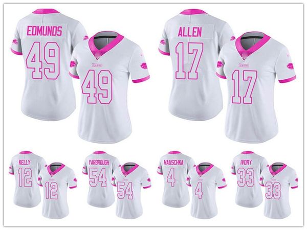 

college wear jersey buffalo''bills''women white football rush fashion''nfl, Black