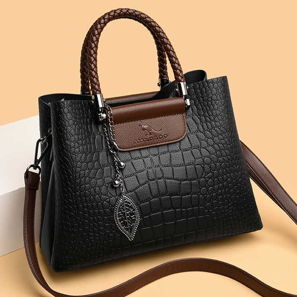 

designer bag dinner party bag 2022 3 layers pocket handbag high leather women handbags luxury brand diagonal ladies shoulder messenger s tot