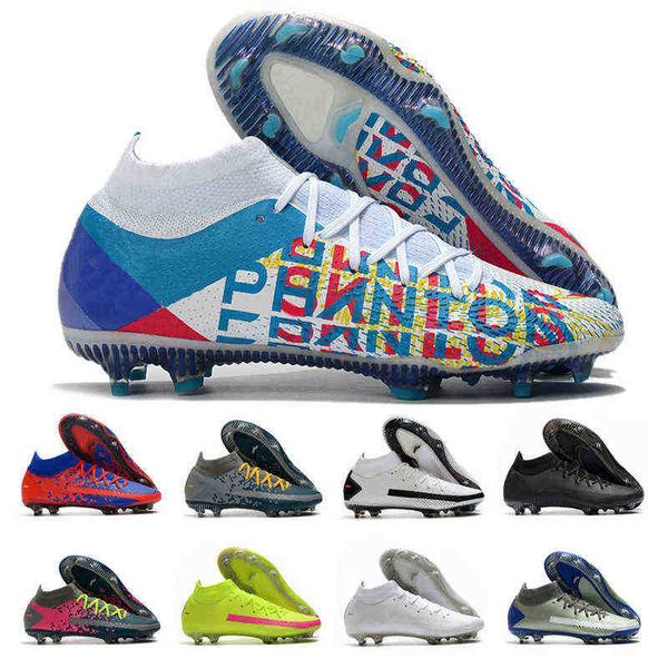 

shoes hiking footwear lace-up soccer phantom gt elite fg high football boots cleats indoor 220331