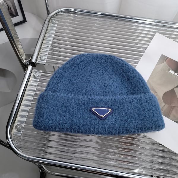 

mens designer hat womens winter hats for woman solid color letter outdoor cashmere beanies luxury knitted cap skull caps trucker fitted keep, Blue;gray