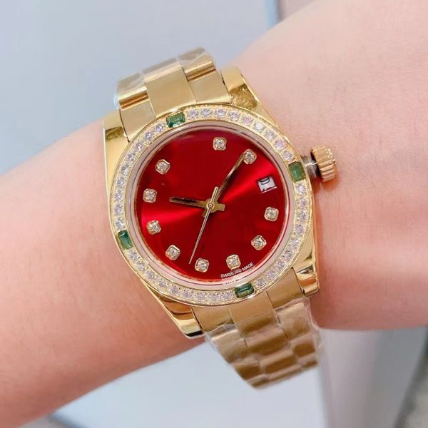 

luxury designer mens watch womens watchs movement watches watchtes datejust watche montre men diamond gold watch wristwatch automatic mechan, Slivery;brown