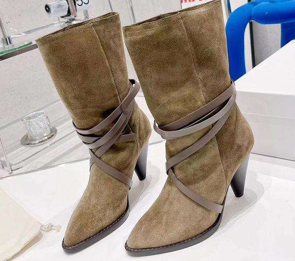 

women boots maran briana loral howler real leather isabel shoes crystal outdoor martin chaussures de designer christmas platform a4, Black