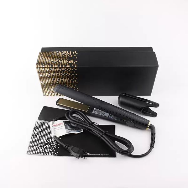 

brand hair straightener classic professional styler fast straighteners iron hair styling tool with retail box, Black