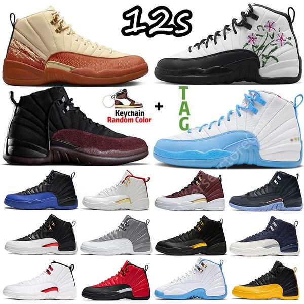 

12 12s mens basketball shoes eastside golf floral ma maniere black stealth hyper royal university blue taxi flu game university gold utility