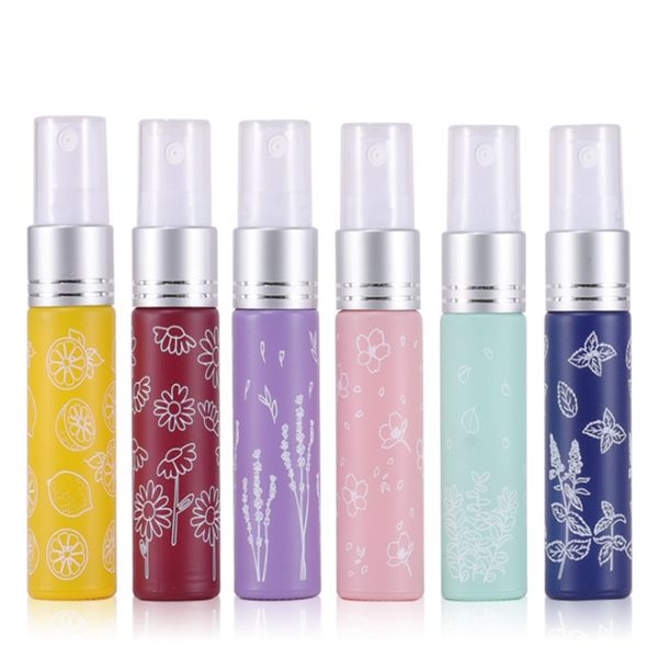

100pcs/lot 10ml empty perfume bottles glsss spray bottle vial sample bottle silver cap c112506