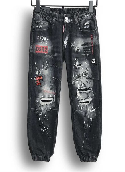 

2022 new arrivals d2 mens luxury designer denim jeans holes trousers dsquare jeans coolguy biker dsq2 pants dsquared2 mens clothing 2#a502, Blue