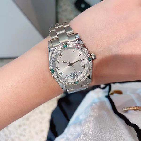 

luxury designer mens watch womens watchs movement watches watchtes datejust watche montre men diamond gold watch wristwatch automatic mechan, Slivery;brown