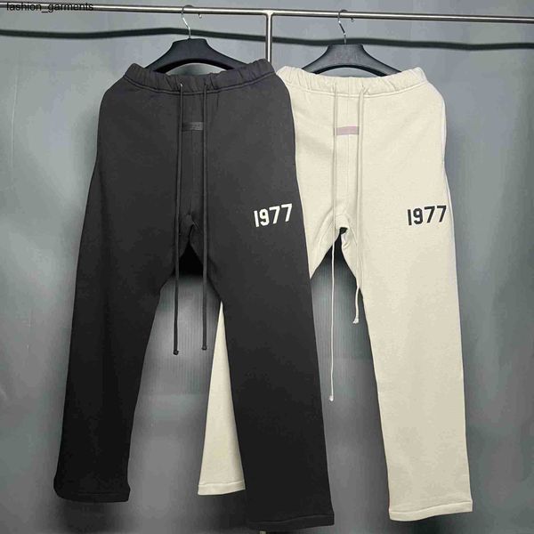 

designer men essential sweatpants printed casual pants feet, Black
