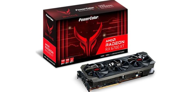 

powercolor hellhound amd radeon rx 6700 xt gaming graphics card with 12gb gddr6 memory