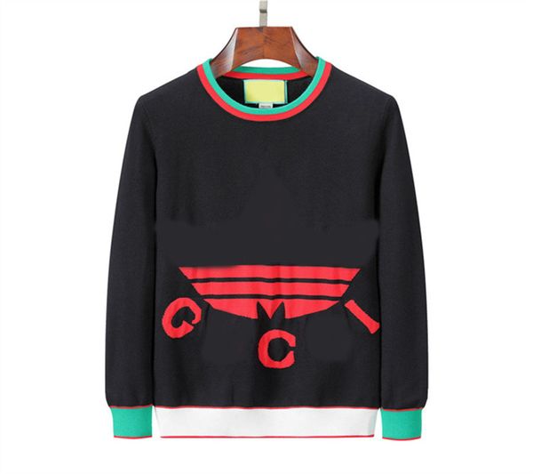 

mens womens designers sweaters letters pullover men hoodie long sleeve active sweatshirt embroidery knitwear winter clothesasian code - 3xl, White;black