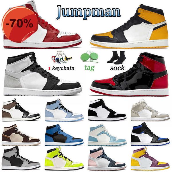 

dress shoes jorden1s basketball shoes jumpman 1 mens trainers women offs white stage haze 1s sports newstalgia designer college grey high, Black
