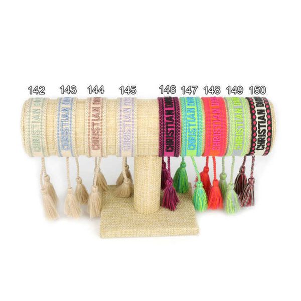 

women's fashion luxury bracelets brand d bangle jewelry designer letter hand woven bracelet simple wrist bohemian rope trinket men girl, Golden;silver