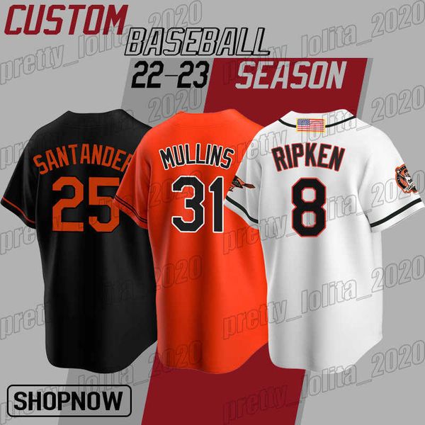 

baseball jerseys new college baseball wears 25 anthony santander orioles baseball jersey baltimores cedric mullins lyles jorge mateo ryan mo, Blue;black