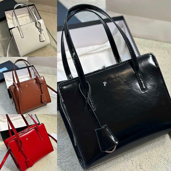 

new totes prabag leather tote bag women luxurys designer bag one-shoulder designers handbag zipper messenger crossbody bags purse 221015
