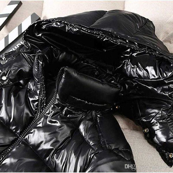 

luxury brand winter puffer jacket mens down men woman thickening warm coat men's clothing leisure outdoor s new designersdjpd, Black