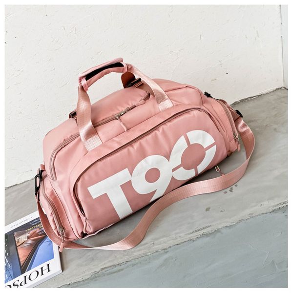 

new gym duffel bag organizer fashion carry on hand luggage for woman and men waterproof sports fitness bags crossbody shoulder backpack 12 c