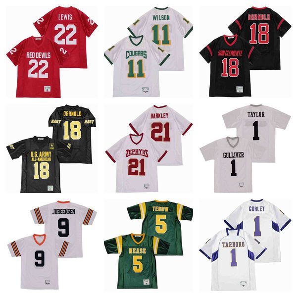 

movie football jerseys 1 todd gurley 18 sam darnold 22 ray lewis 21 saquon barkley 11 russell wilson 1, Black