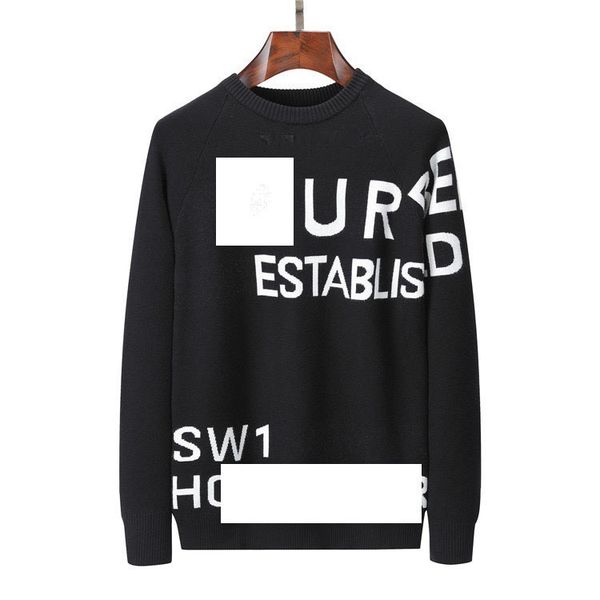 

21ss mens sweaters long sleves letters budge embroidery fashion hoodies pullover sweatshirt men clothing balenciga sweater.z5, White;black