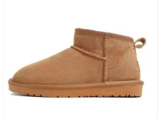

winter women's fur snow boots genuine suede leather fashion kids ankle boot shoes us5854 cotton shoe, Black