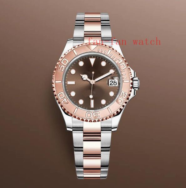 

wristwatche mens automatic cal.3235 movement18ct yellow gold 226658 2022 super luminous-4, Slivery;brown