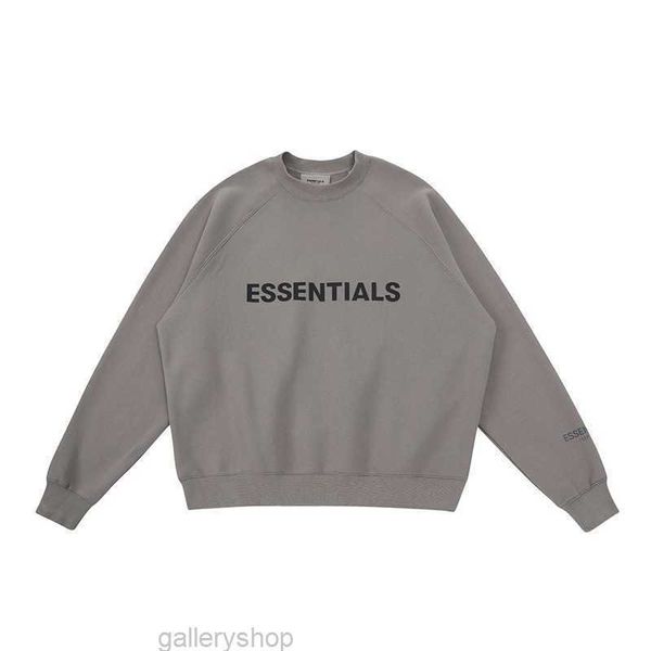 

es hoodies men's hoodies sweatshirts fog autumn american fashion brand style high street loose couple plush cotton essentials sweatshir, Black