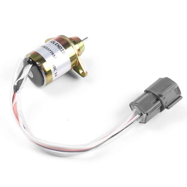 

fuel shutdown shut off solenoid voltage 12v 119233-77932 1503es-12s5suc12s for r55-5 r60-5 contruction machinery heavy equipment