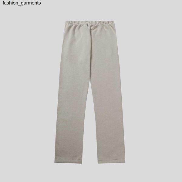 

designer essential plush pants fashion brand pants men's straight casual pants, Black
