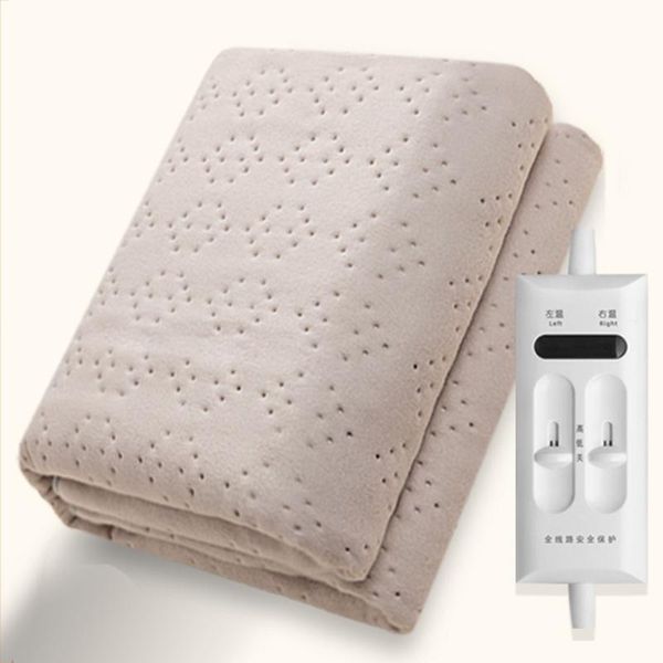 

heated blankets electric blanket queen size single double waterproof body warmer heating bed heater decke warming