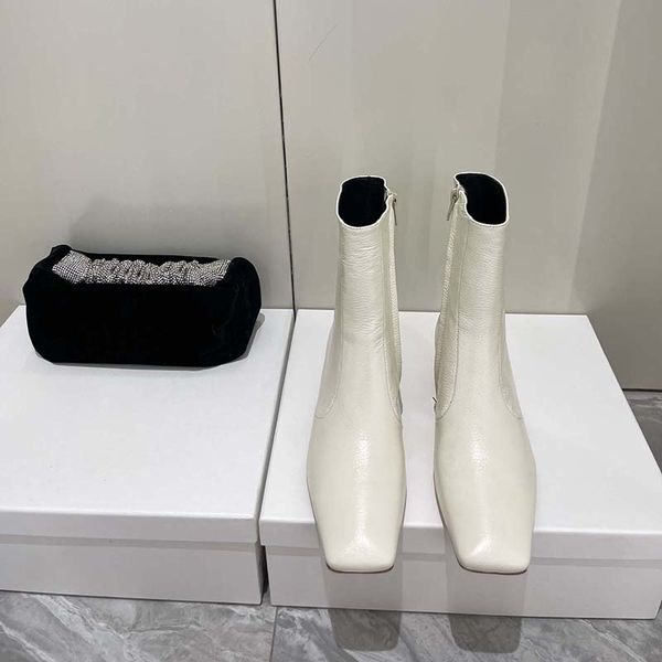 

factory fashion women boots genuine leather ladies shoes ankle party wedding dress martin famous brand lady boot heel height 3.0cm 35-40, Black