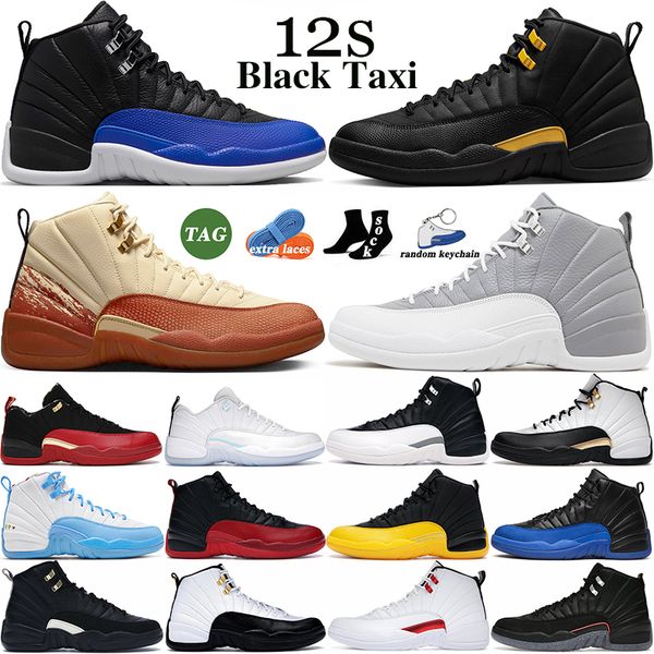 

12 12s men basketball shoes eastside golf royalty black taxi stealth hyper royal university gold easter bowl flu game utility grind mens tra