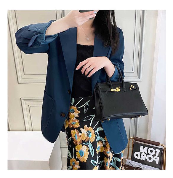 

designers handbags herme birkins bags 2023 new litchi pattern bride wedding genuine leather women's one shoulder portable large capacit