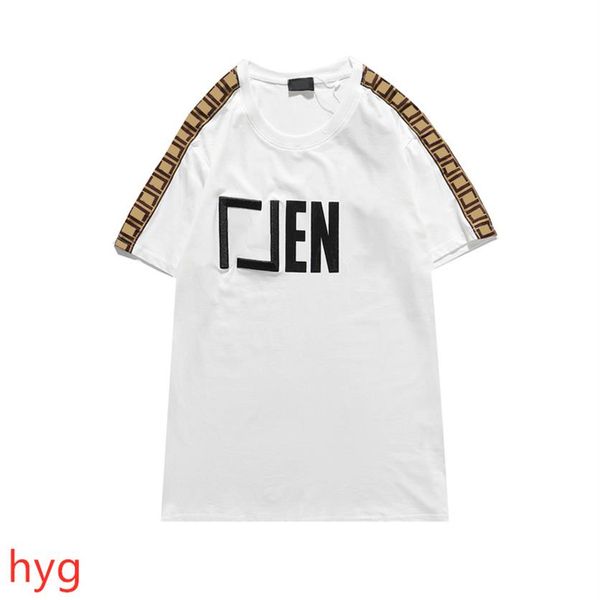 

2021ff designer leisure t shirt mens tees fashion brand women short sleeve shirts s-3xl vov2595, White;black