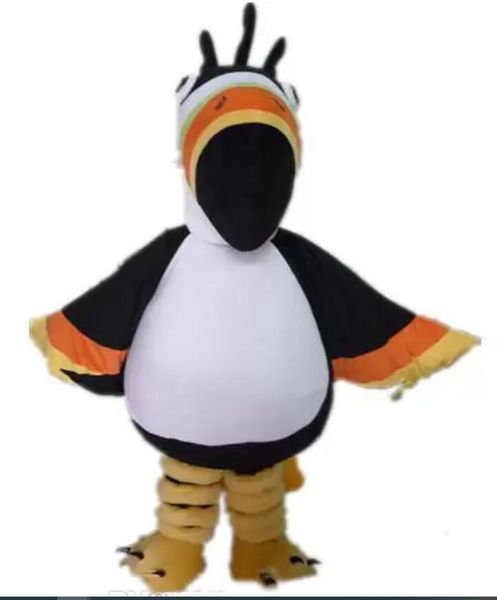 

2022 the head a toucan mascot costume for to wear, Red;yellow