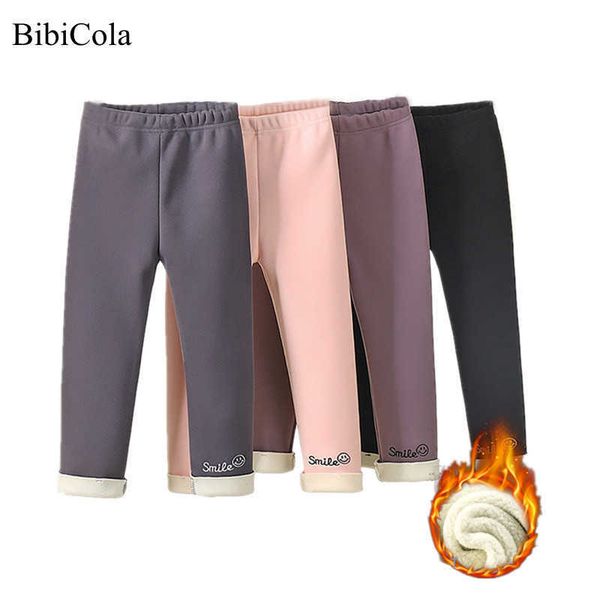 

leggings tights girls leggings and velvet thickened autumn winter warm trousers baby childrens cotton pants kids winter clothes 3-8 years ol, Blue