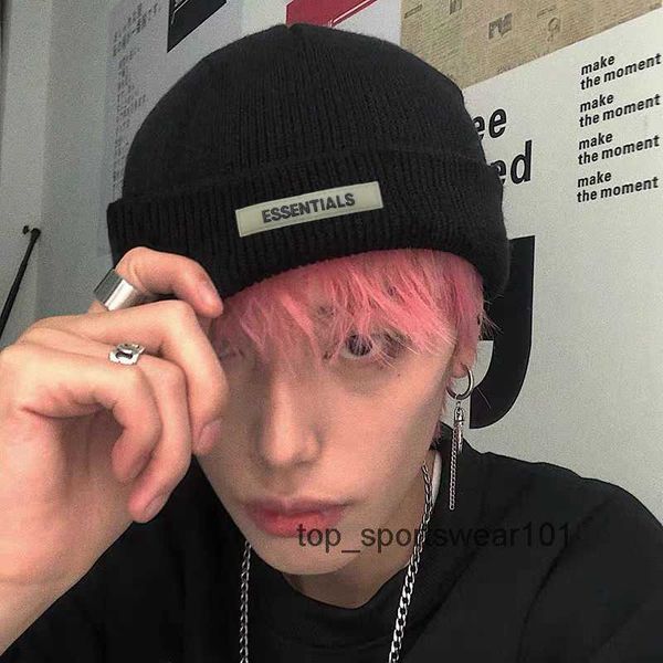 

ball caps essential designer double thread cold hat fashion brand wool warm knit hat men women's winter cold cap, Blue;gray