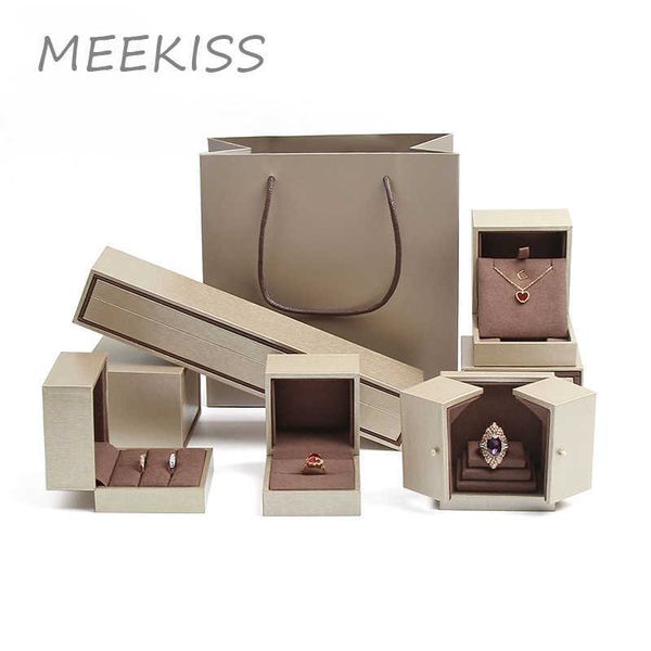 

jewelry boxes new specialty paper creative -in- ring necklace pendant fashion packaging gift l221021, Black;white