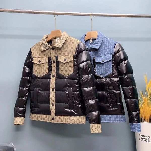 

designer down jacket luxury coats fashion causal streetwear parkas warm thick puffer outerwear suitable for extreme cold areas windproof, Black;brown