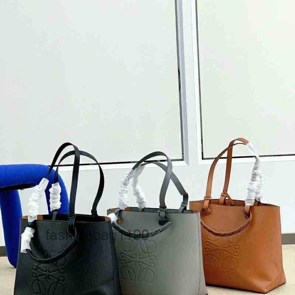 

bag shoulder women designer loews handbag leather 2022 totes shopping large capacity litchi grain cowhide fashi gk4a