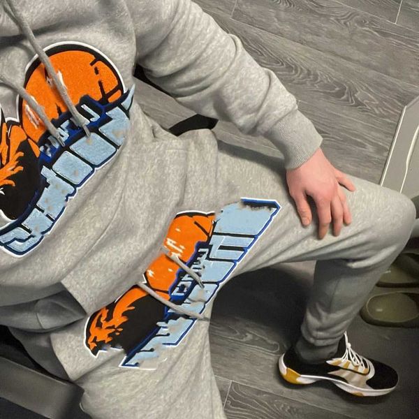 

fashion warm trap mens hoodies hooded womens star tiger shoot sweatshirts quality fleece streetwear white and black oversized