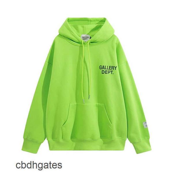 

dept plush hoodies designer galleryss winter streetwear letter print simple hoodie autumn sweaters casual couple jacket s9dv, Black
