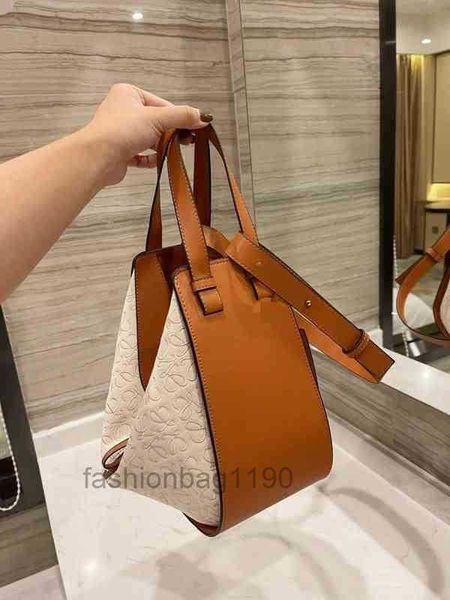 

hammock handbag loewss shoulder 2022 bag women designer cowhide color fashion backpack single messenger por x7icphz