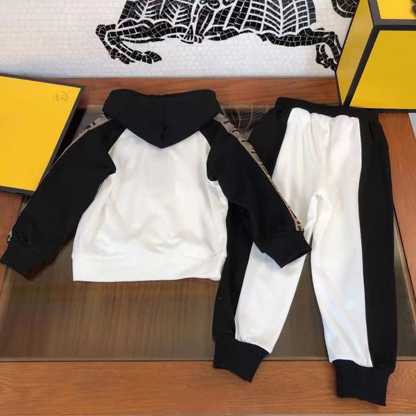 

23 designers kids clothing sets letter print boys girls jacket coat trousers tracksuits long sleeve outdoor children hoodie suit baby boy sh, White