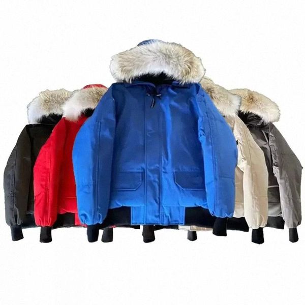 

designer men women down jacket snow mountain windproof outerwear suitable for extreme cold areas hooded fourrure outerwear warm coat, Black